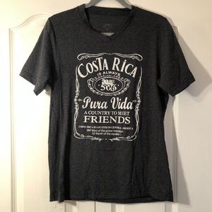 Costa Rica Jack Daniels Inspired Shirt